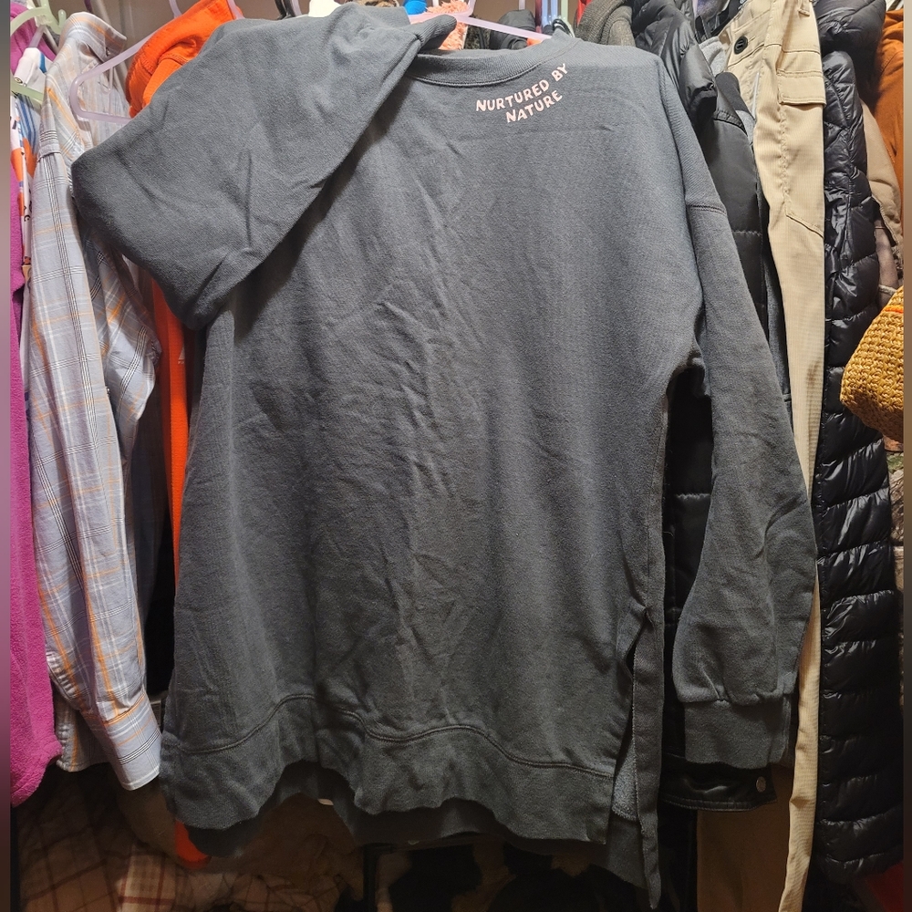 Womans size Large Tall high low sweatshirt.
